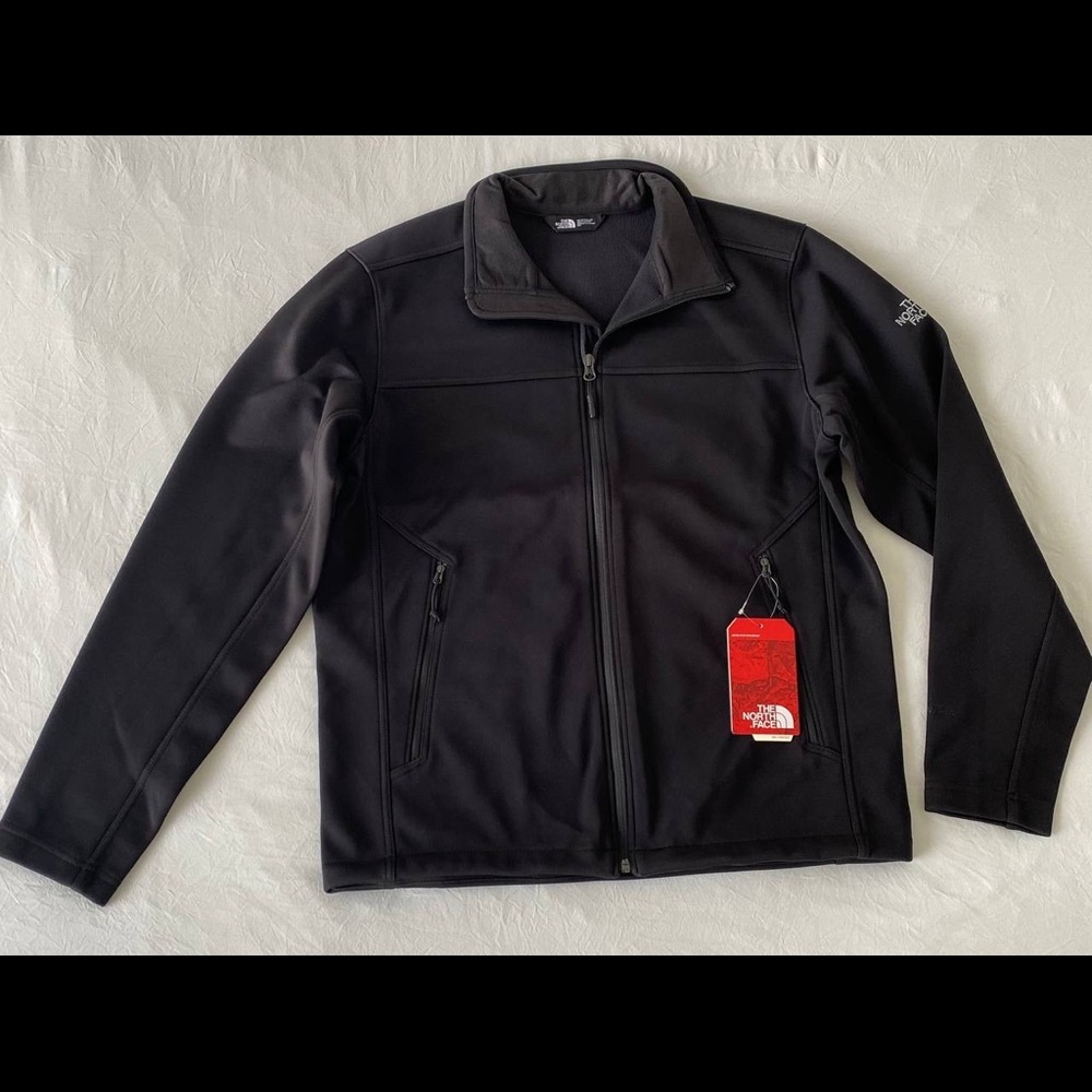 AUTH The North Face Ridgewall Soft Shell Jacket Black M 2022
